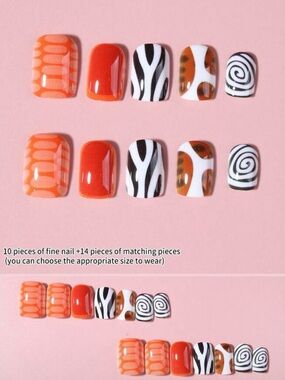 Print Press-On Nail Set